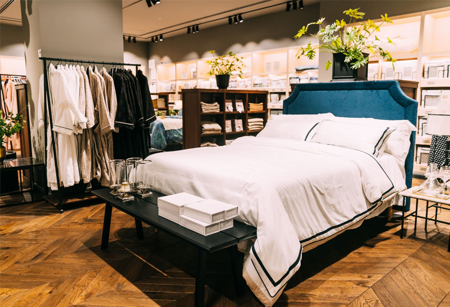 Traditionell kedjebutik och detaljhandel