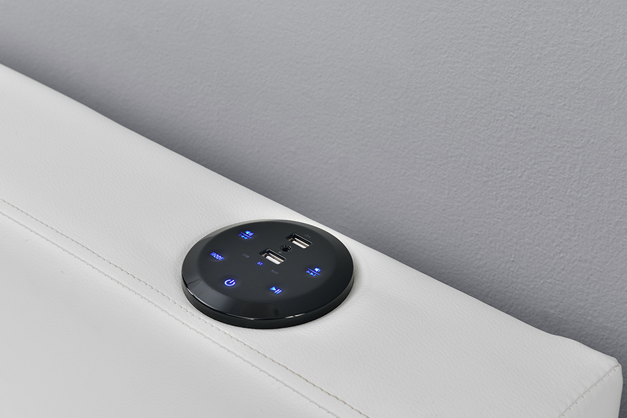 1894-1DS Bluetooth-högtalare stoppad audiovisuell förvaringssängram