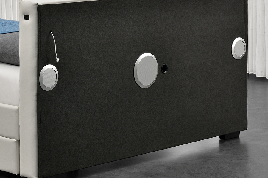 1894-1DS Bluetooth-högtalare stoppad audiovisuell förvaringssängram