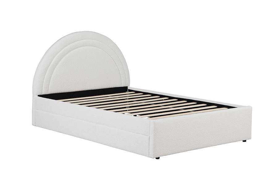 4542 Trundle Bunk stoppad böjd förvaringssäng ram