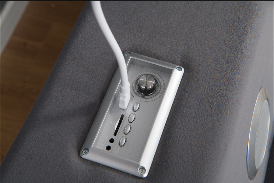 1550 248×288×73cm Massage Motor Säng