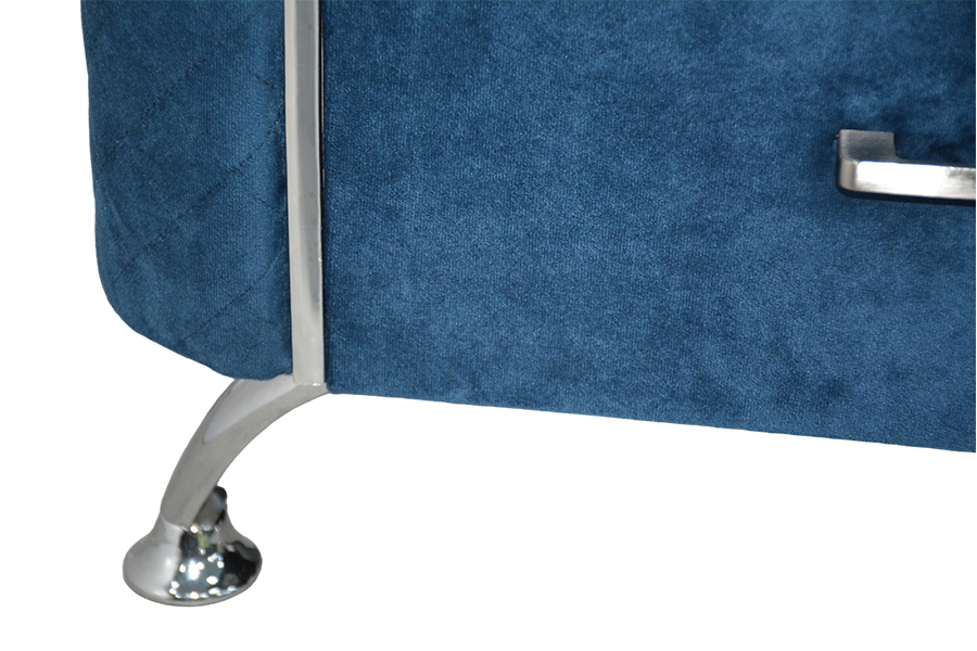 WSS954 Diamond Velvet Nattduksbord/ Sängbord