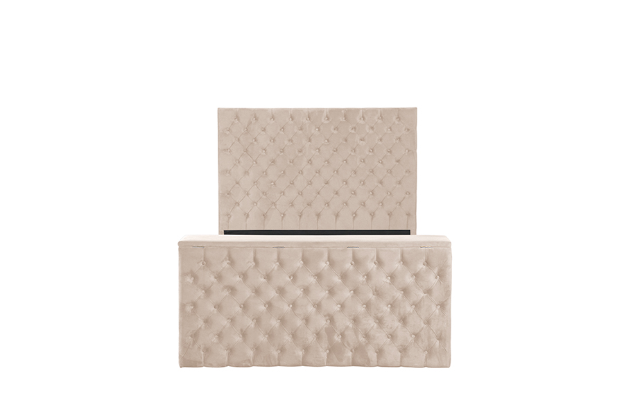 4652BG Lyftbart TV-ställ Motorsäng för små sovrum