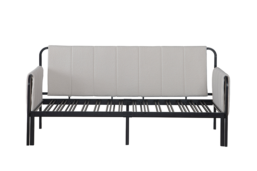 4712 Trundle Lammull Tyg Bäddsoffa
