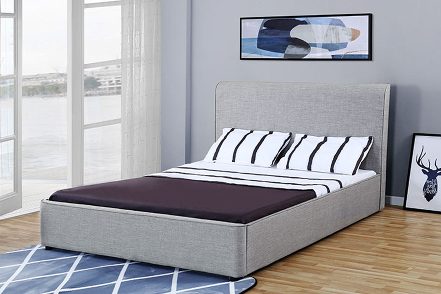 1323 Mjuk och träram Trundle Bunk stoppad sängram