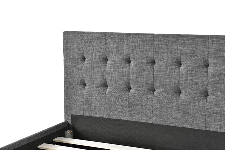 1257 Modern panelstil dekoration stoppad säng