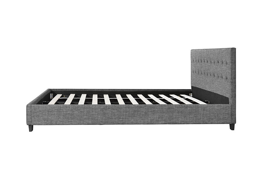 1257 Modern panelstil dekoration stoppad säng