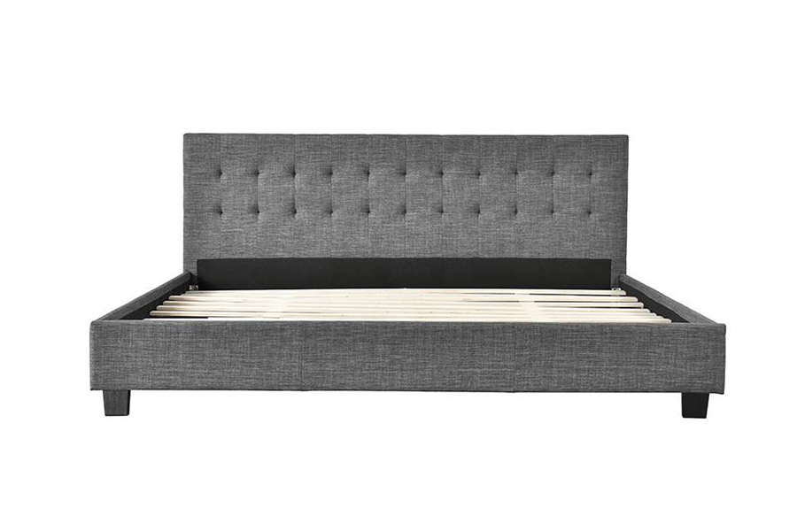 1257 Modern panelstil dekoration stoppad säng