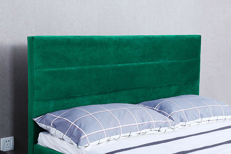 1347 lyxig king size-säng Modern design stoppad säng