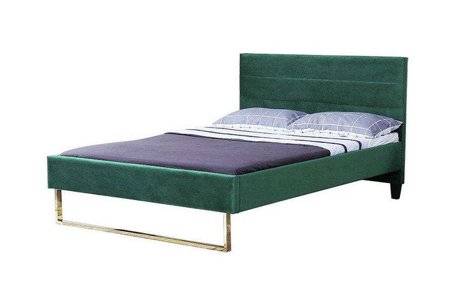 1347 lyxig king size-säng Modern design stoppad säng