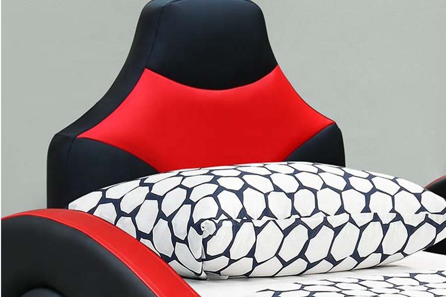 1510 lädersäng Cool Shape bilsängar för barn