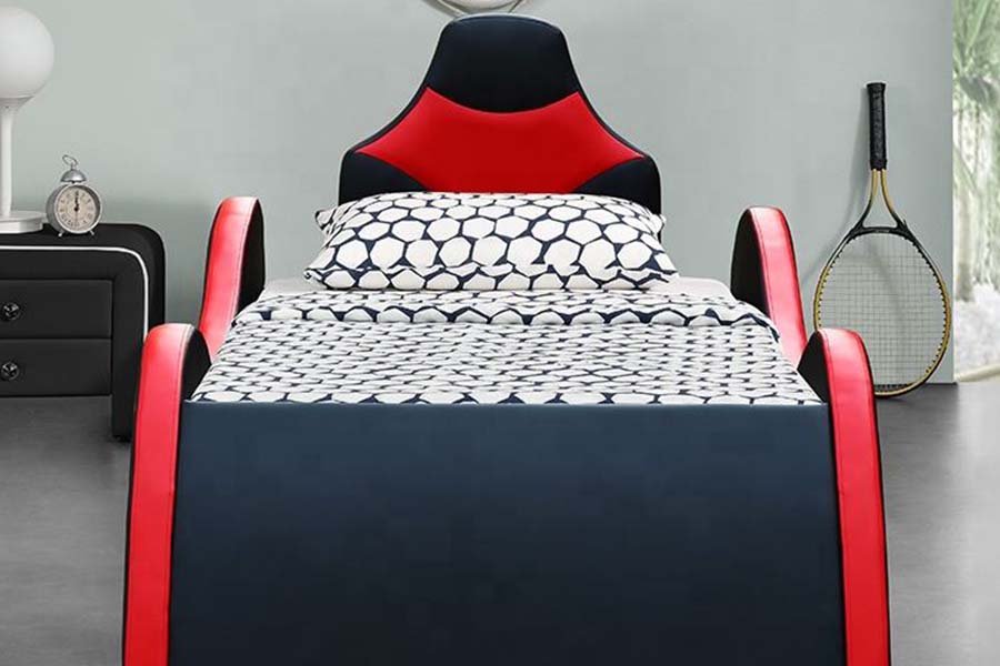 1510 lädersäng Cool Shape bilsängar för barn