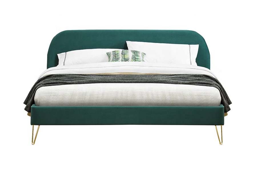 1475 högkvalitativ king size säng ram stoppad säng