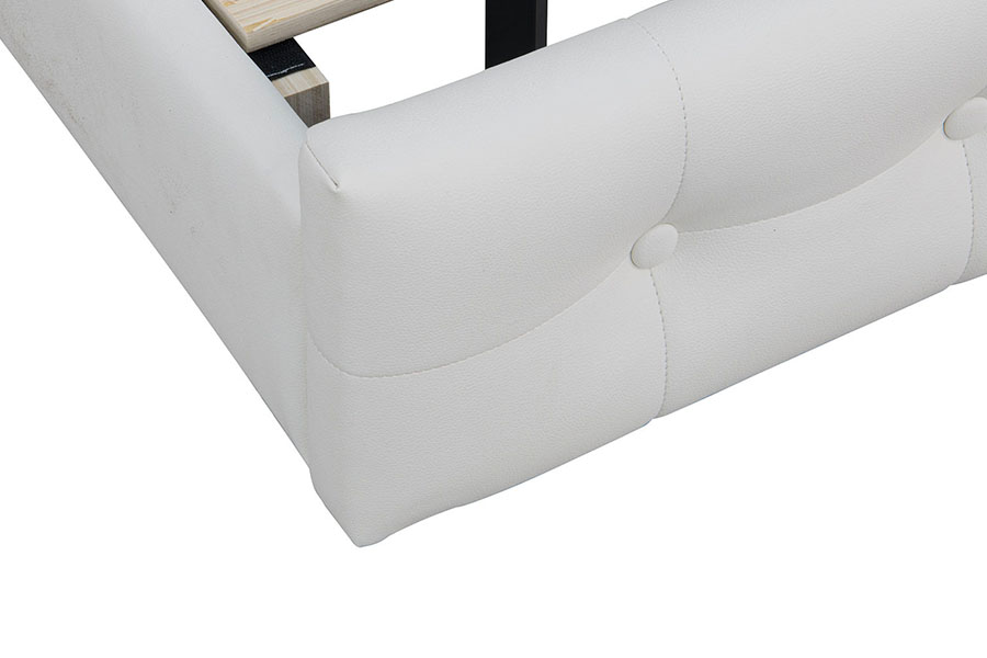 4209 King-Size justerbar LED stoppad sängram
