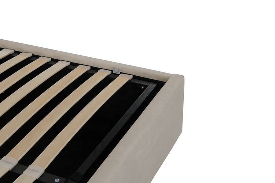 4088 Light Luxury Velvet Ottoman Storage Bed Ram