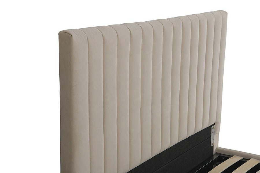 4088 Light Luxury Velvet Ottoman Storage Bed Ram